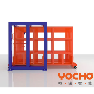 Estante de almacenamiento de chapa de cajón que ahorra espacio con desbarbado automático de 5 capas para estanterías de almacén - Product Image 4