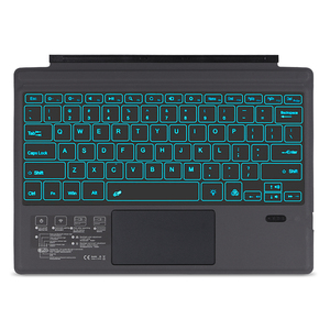 无线键盘7彩色背光可拆卸键盘，适用于Microsoft Surface Pro 4/5/6/7/7 + - Product Image 1