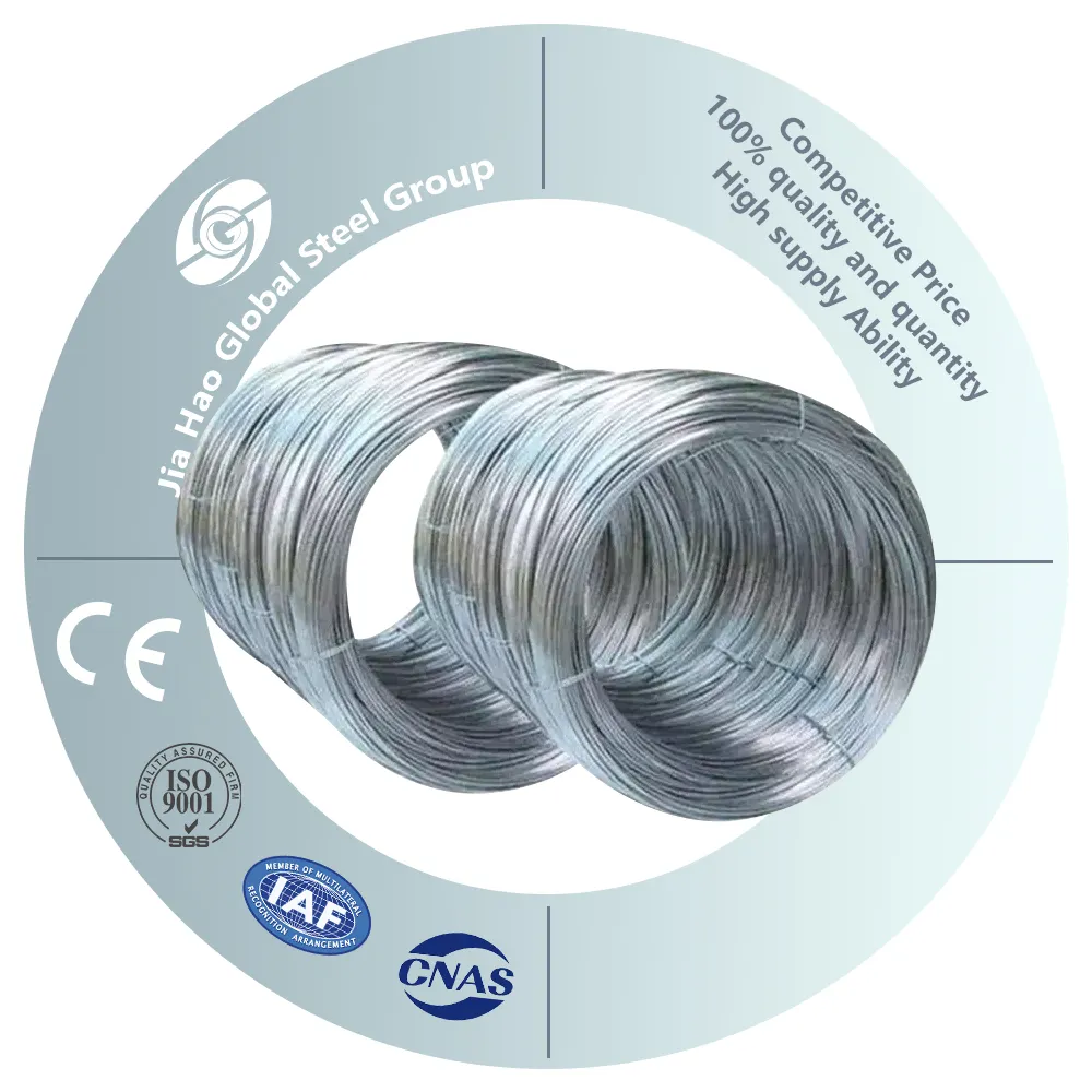 Popular Recommend Hot Dipped Galvanized Steel Wire Rope QK1614 Black Annealed Iron Wire