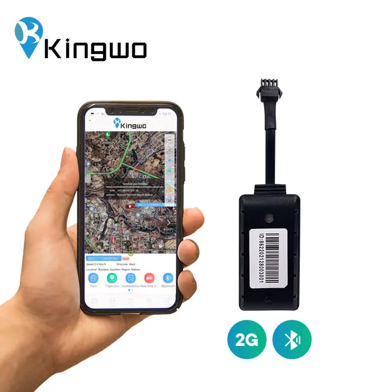 Kingwo IoT navigation & gps BLE vehicle remotely cut off oil gps tracker rastreador MT100