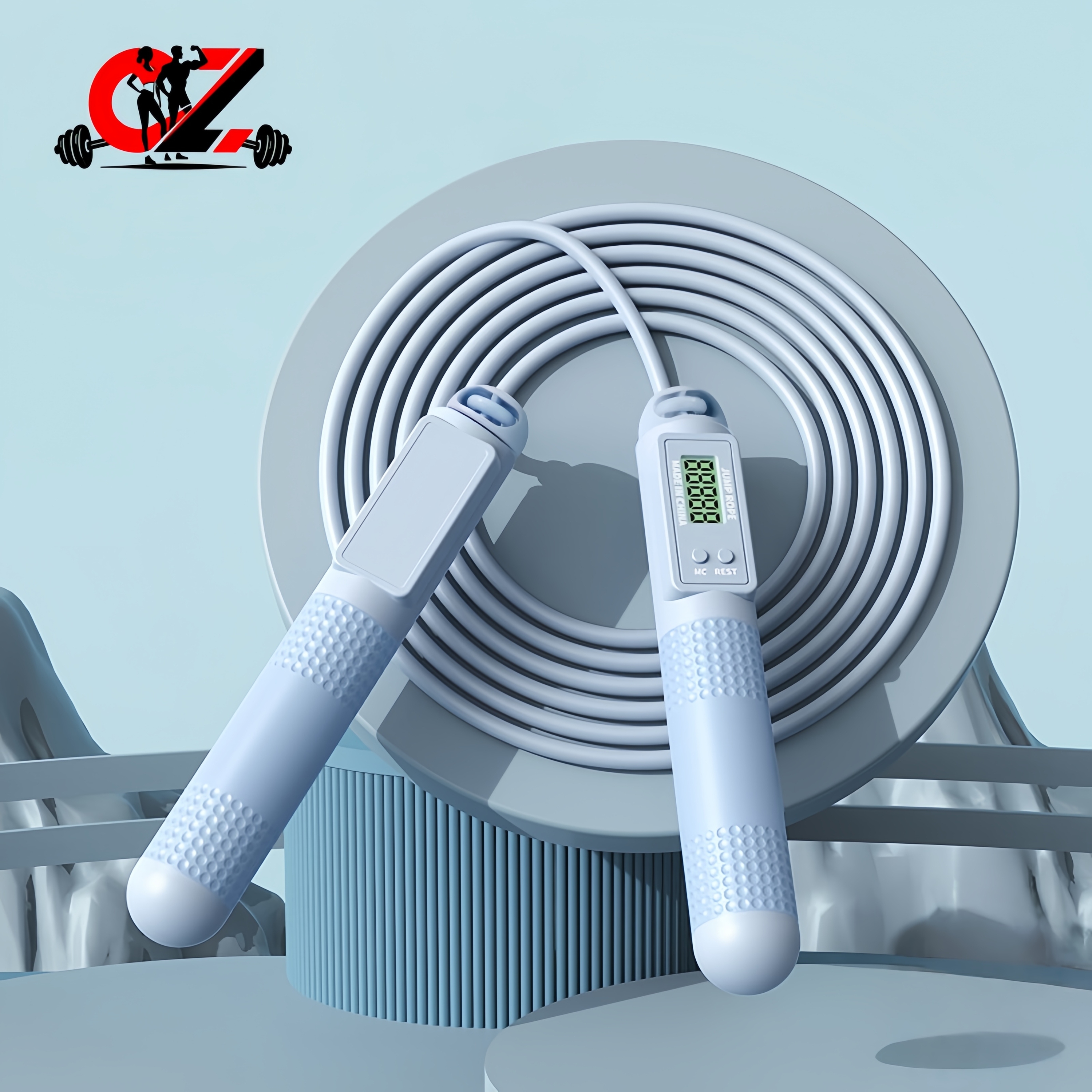 Blue 3m steel wire rope