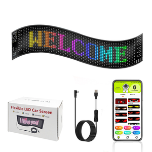App Control LED Auto Schild USB Scrolling Nachricht Led Matrix Panel Light Benutzer definierte Digital anzeige für Werbe bildschirm - Product Image 6