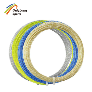 MiniXX-Strings-40FT de tenis de alta elasticidad (16-1,30mm), Cuerdas elásticas de nailon no poliéster (Nailon)
