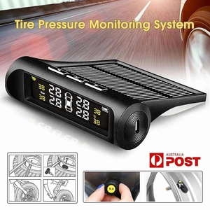 Sistema Inteligente de control de presión de neumáticos para coche, TPMS, energía Solar, pantalla LCD, USB, alarma de seguridad, Sensor de presión de neumáticos - Product Image 2