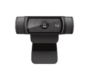 罗技C920e高清1080p USB摄像头，带台式电脑麦克风