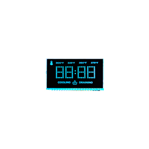 Pantalla LCD de tamaño y forma personalizada RoHS, segmento de color transmisivo transparente, pantalla LCD sin carcasa para pantalla de ascensor - Product Image 3