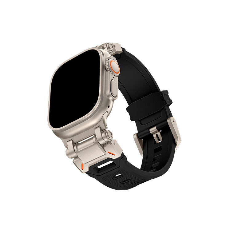 2 # Titane-Bracelet Noir