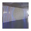 Hot sale Acrylic PVC LED Light Flower Wedding Backdrop Stand for Wedding Party Event Decorations