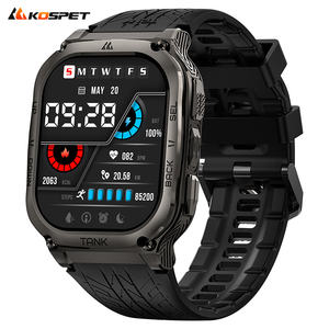 KOSPET TANK M3 <strong>Customized</strong> Smart Watch Original Rugged <strong>Design</strong> 480mAh SOS <strong>Function</strong> IOS Operation System Global Patent Registered
