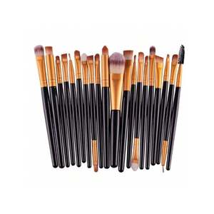 Professional Makeup <strong>Brush</strong> <strong>Kit</strong> <strong>20</strong> Pcs Randomly Sent <strong>Brushes</strong> for Cheeks &amp; Lips Handle Positioned for Professional Use - Product Image 5