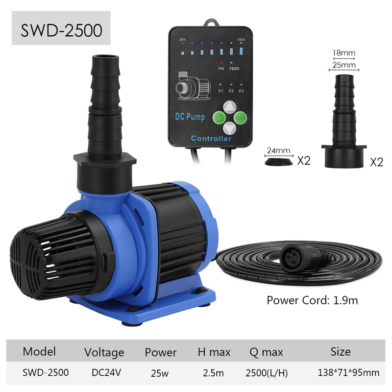 SWD-2500 (25W,2500L/H,Lift of 2.5m)