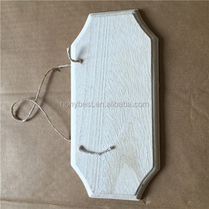 Tamaños personalizados formas placas de madera de Paulownia blanqueada con cadena colgante placa de madera letreros de madera en blanco para proyectos de manualidades DIY - Product Image 4