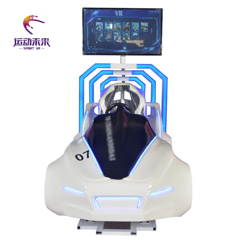 SportVR Factory 5000W 3 schermi 6 dof Racing Seat Simulator Motion F1 Driving Vr Simulator Car Racing Game