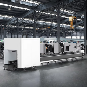 Hochleistungs-Laser rohrs chneide maschine Voll automatisches Laden und Entladen CNC 6000w Drei-Spannrohr-Lasers chneid maschine - Product Image 4