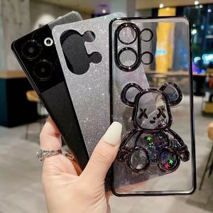 25107เคสโทรศัพท์มือถือแบบ TPU ลายหมีทรายชุบด้วยไฟฟ้าเหมาะสำหรับ Apple 13, 14, 15PLUS proแมกซ์ - Product Image 4