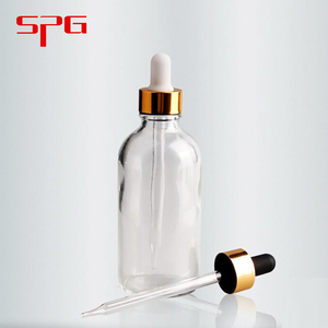 Dropper đen rõ ràng màu xanh màu xanh lá cây hổ phách Frosted Glass dropper chai với Trộm Chống cap và chèn ống nhỏ giọt - Product Image 4