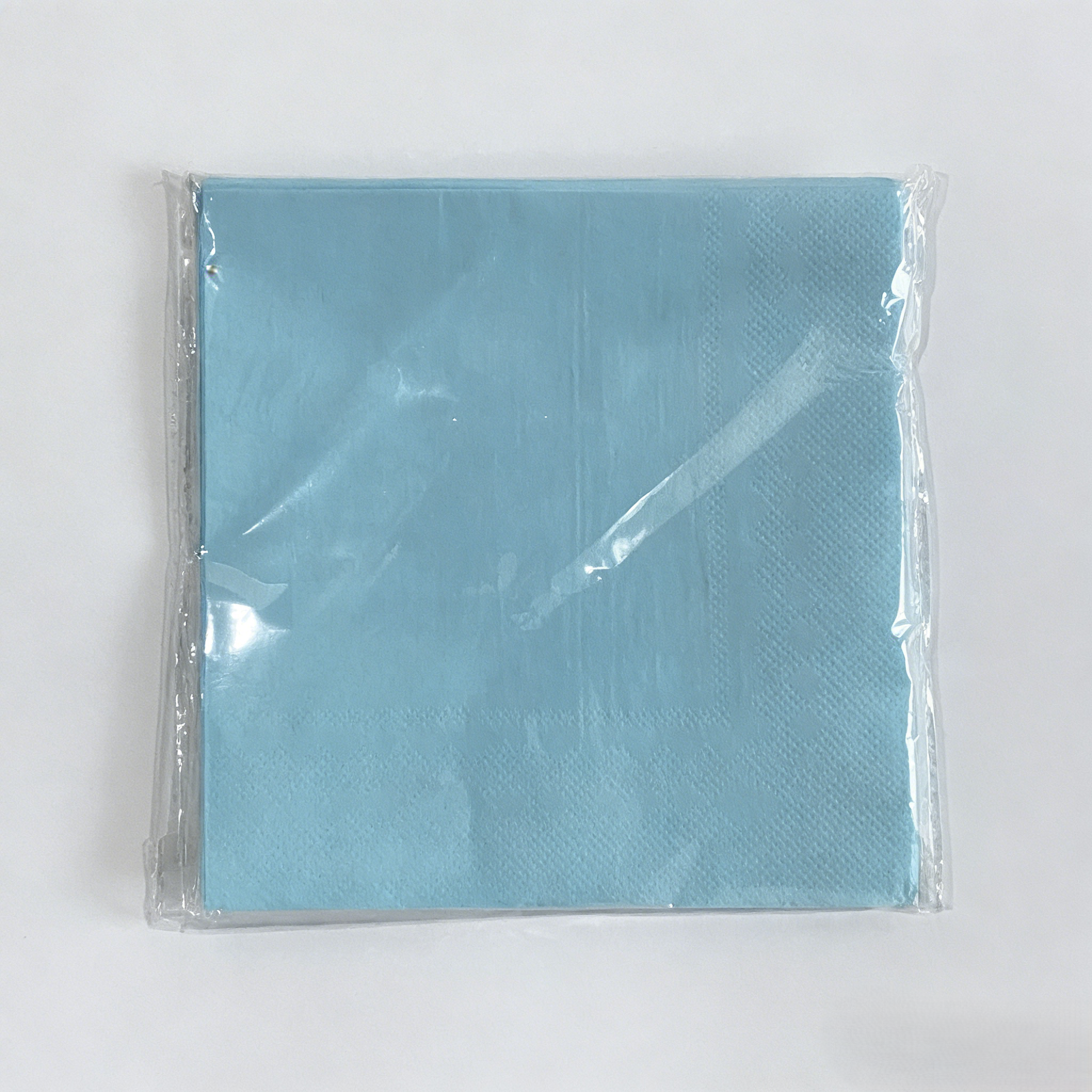 Servilleta de 33*33cm*20 piezas*Azul