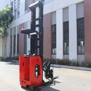 Hifoune 1.2 ton 1.5 ton 2 ton istifleyici çift derin elektrikli Forklift ile üçlü direk 6-12m kaldırma yüksekliği - Product Image 3