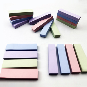4 Uds. 400 hojas de notas adhesivas autoadhesivas 19*76 Mm fáciles de modificar hechas de papel offset para oficina de estudiantes o uso doméstico - Product Image 1