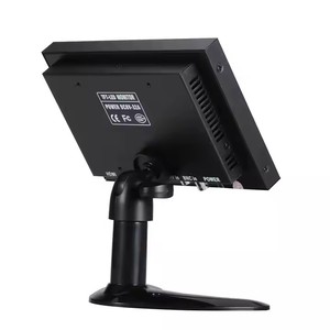 Small Size TFT Lcd Monitor 7 Inch Metal Case Monitoring Industrial Cctv Mini <strong>Computer</strong> Monitor With Bnc Vga Hd-mi <strong>Input</strong>