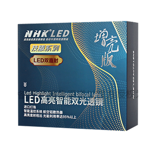 NHK โปรเจคเตอร์แอลอีดีแบบลำแสงตรงคู่สีฟ้า3นิ้ว LHD 88W 6000K ไฟหน้า LED คุณภาพสูง - Product Image 6