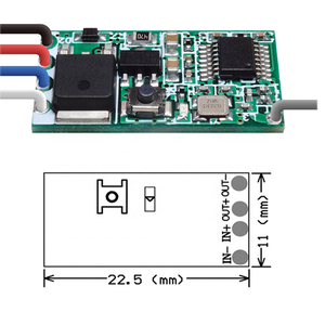 433-MHz-Mini-Relais-Funkschalter Fernbedienung Power-LED-Lampen steuerung Mikroempfänger-Senders ystem - Product Image 2