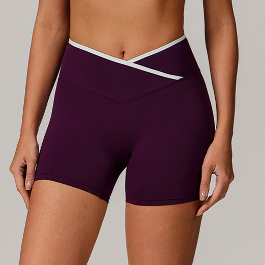 Purple shorts