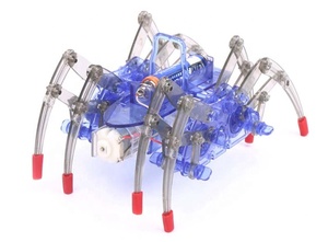 Fai da te ragno elettrico Robot giocattolo Puzzle elettrico strisciante scienza animale giocattolo modello elettronico assemblare giocattolo educativo per bambini - Product Image 2