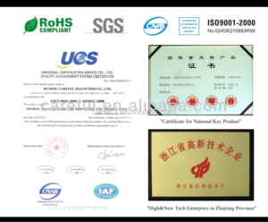 高品质值得信赖的原厂价格黑色塑料外壳磁性制造300A大型电机