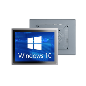 15.6 inch bảng điều khiển công nghiệp PC Waterpoof nhúng Tường Gắn màn hình cảm ứng màn hình hiển thị i5 i7 21.5 VESA máy tính công nghiệp PC - Product Image 1