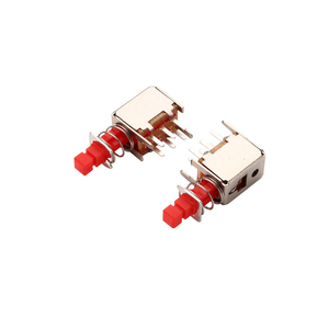 PS-12E05押しボタンスイッチ1P2Tロックまたは非ロック直角押しボタンスイッチ - Product Image 2