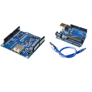 Placa base UNO R3 versión oficial desarrollo ATmega328P microcontrolador ATmega16U2 Placa de aprendizaje de nivel de entrada