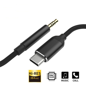 适用于笔记本电脑的USB C至3.5毫米音频电缆适配器AUX音频插孔电缆适配器，适用于笔记本电脑交流/DC输出 - Product Image 5