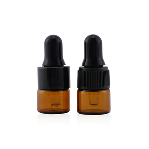 5ml 10ml ilaç flakon 2ml 3ml mini açık kehribar parfüm uçucu yağ test cihazı cam damlalıklı şişe - Product Image 3