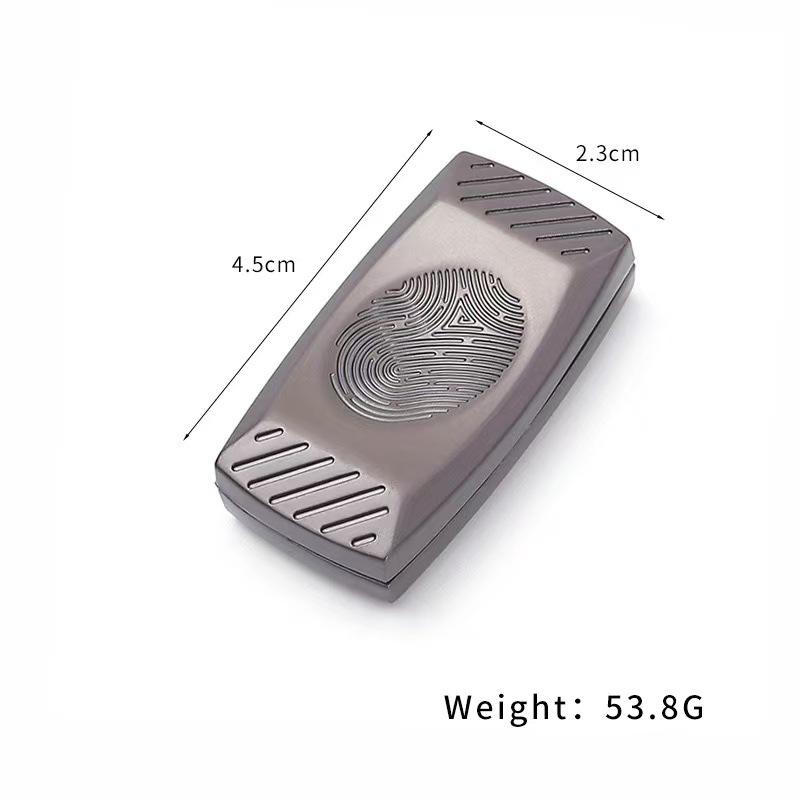 empreinte digitale / noir