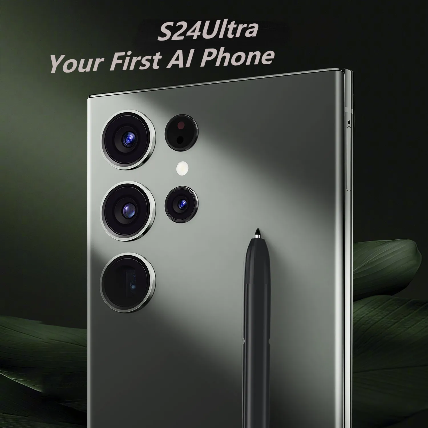 Smartphone2024 Europa popular high-end S24 Ultra Ai Telefone Dual Sim Tela Cheia de Reconhecimento Facial Celular Preço de Fábrica Rápido Sh