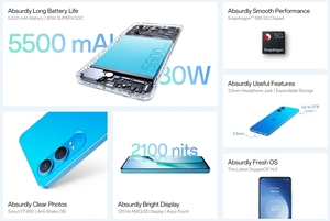 OnePlus Nord CE 4 Lite CE4 küresel sürüm 5500mAh pil 80W SUPERVOOC 50MP OIS kamera 120Hz AMOLED ekran - Product Image 3
