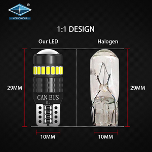 T10 araba ışık 370lm Canbus Canbus ampul 194 3014 3030 Led genişlik ışık araç aydınlatma sistemi, - Product Image 6