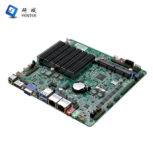 Mini Pc Industrial Motherboard with Processor Intel J4125 Quad Core HD <strong>VGA</strong> LVDS 2 LAN 10 COM Mini Itx Motherboard - Product Image 1