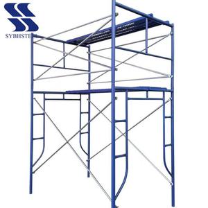 Materiales de andamio Andamio de construcción Andamio de marco de acero ajustable para construcción con características de montaje rápido - Product Image 3