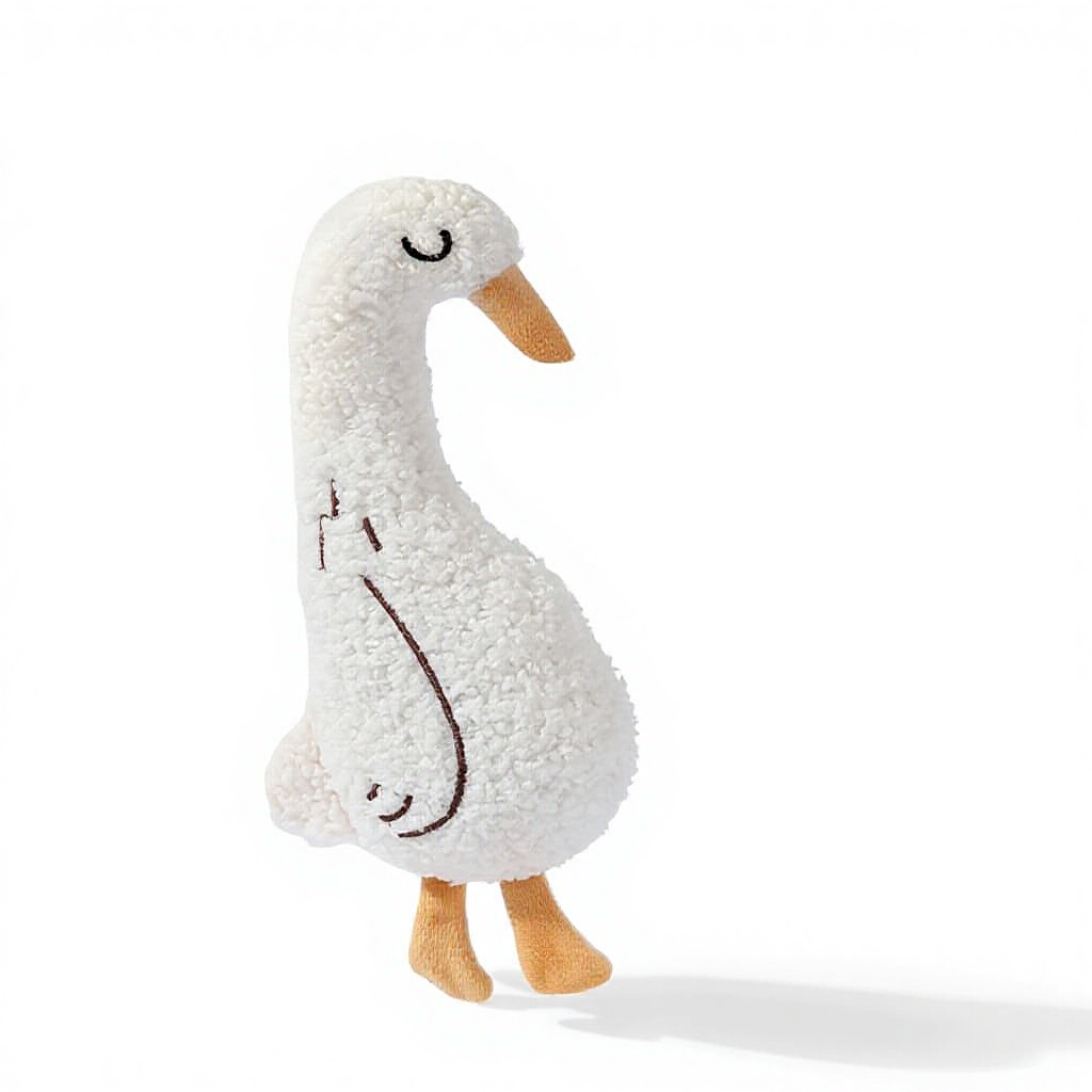 Canard endormi blanc