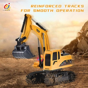 Chengji ekskavatör remonte kontrol elektrikli araç modeli alaşım rc 2.4ghz 6 kanal ses ve işık uzaktan kumanda kazıcı oyuncak - Product Image 2