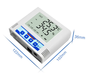 Sensor de alarma de temperatura wifi industrial Registrador de datos de temperatura y humedad inalámbrico - Product Image 6