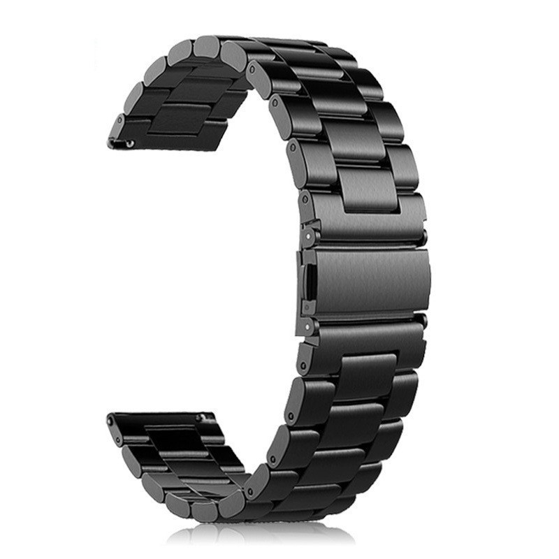 22mm three-piece solid black-comes with two ear pins