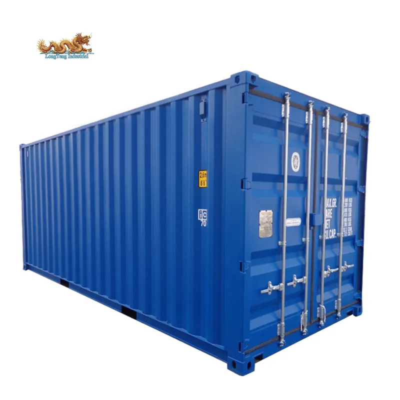 Новая цена на складе для продажи, стандарт ISO для сухих грузов 20 футов длиной 20 футов 20 футов, грузовой контейнер 20 футов