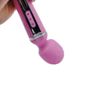 Đầy Màu sắc USB có thể sạc lại mạnh mẽ Microphone <span class=keywords><strong>AV</strong></span> Wand Massager cơ thể nữ massage Silicone Vibrator không thấm nước đồ chơi tình dục cho phụ nữ - Product Image 2