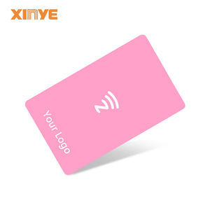 Tarjetas de nombre de visita de membresía de negocios digitales de color NFC de PVC personalizado 13,56 MHz Ntag216 RFID NFC tarjeta inteligente en blanco con código QR - Product Image 5