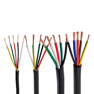 RVV 2 çekirdekli 10 çekirdekli esnek tel 0.5mm 0.75mm 1mm 1.5mm 2.5mm 3mm sinyal AC güç uzatma bilgisayar güç bakır kablo - Product Image 5