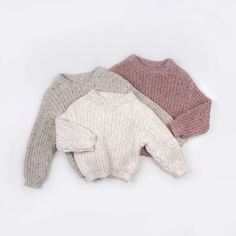 Engenepapa maglione invernale per bambini a maniche lunghe maglieria da bambina pullover in cotone per neonati maglione lavorato a maglia da bambino