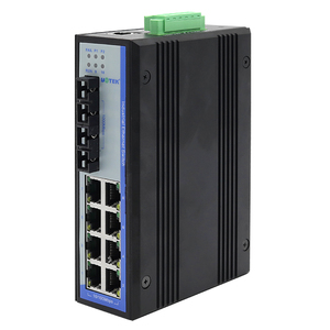UOTEK 1000M 10 puertos DIN-Rail Managed Ethernet Switch Soporte STP/RSTP/MSTP UT-Ring Network M - Product Image 2